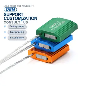 תג איטום כבל rfid uhf חסין חבלה אבטחה REC102