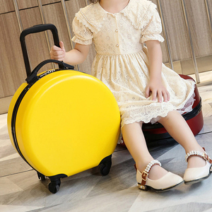 Diseño personalizado lindo niños equipaje ABS + PC niños <span class=keywords><strong>maletas</strong></span> 16 pulgadas paseo llevar en carro bolsas de viaje con asiento <span class=keywords><strong>para</strong></span> niños - Product Image 5