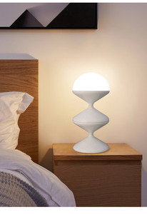 Minimalismo moderno Medieval Bauhaus Bola plana Sala de estar Dormitorio Esquina LED Lámpara de pie Luz - Product Image 2