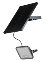 Projecteur LED solaire 80W, super haute luminosité, série Cube, IP65, grande zone d'éclairage pour jardin, rue, parking