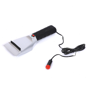 Vente en gros Portable DC 12v électrique chauffé voiture <span class=keywords><strong>pare</strong></span>-<span class=keywords><strong>brise</strong></span> déneigeur <span class=keywords><strong>grattoir</strong></span> à glace avec poignée souple - Product Image 3