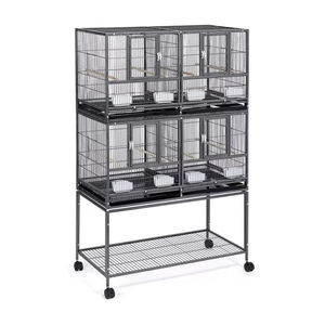 Popüler Tasarım Kuş Üreme Yuvası Katlanabilir Metal Taşınabilir Kafes Üreme Kafesleri Yüksek Kaliteli Büyük Kuş Kafesleri - Product Image 2