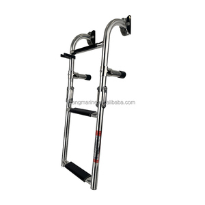 <strong>Marine</strong> <strong>Parts</strong> <strong>Accessories</strong> Boat Step Ladder 316 Stainless Steel Boat Folding Telescopic <strong>Marine</strong> Ladder - Product Image 4