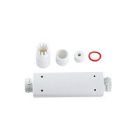 Extensor POE de 1 Entrada y 1 Salida, 30W, Distancia de Conexión de 250 Metros para Cámara IP CCTV, Extensor Poe de 1 Puerto con Protección Impermeable para Exteriores