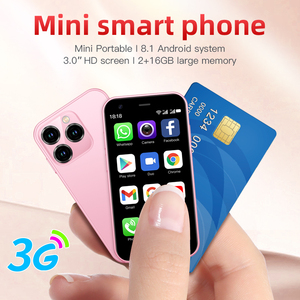Soyes xs15 mini thông minh Android điện thoại 2G + 16G 3.0 inch LCD màn hình hiển thị Dual Sim di động 3G bán buôn từ Trung Quốc - Product Image 2