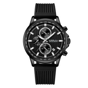 Nuevo Reloj de Pulsera Luminoso de Moda para Hombre, Reloj de Cuarzo Deportivo con Correa de Silicona, Multifunción, Cronógrafo, Resistente al Agua - Product Image 6
