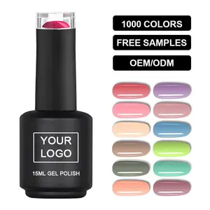 2022 CCO Nail Art Gel Polish Soak Off Manicure Gel Enamel Lacquer Color OEM Logo UV LED Nail Gel Polish 15 Ml