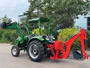 Tractor Agrícola Multiusos de 50 CV y 4x4 con Pala Cargadora Frontal y Retroexcavadora - Product Image 6