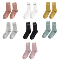 Vente en gros 2025 de chaussettes athlétiques décontractées de haute qualité à la mode avec logo privé et design personnalisé pour hommes et femmes