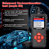 LAUNCH X431 Creader 300 Lecteur de code OBD2 pour voiture, outils de diagnostic DIY, lecteur de code professionnel automobile, scanner de vérification du moteur