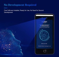 Sistem Kontrol Akses Pengenal Wajah Android 9 SCANMAX yang Dapat Disesuaikan dengan Fitur Waktu & Absensi