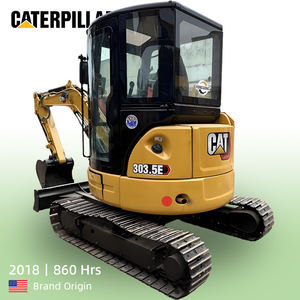 Excavadora Mini Usada Caterpillar <span class=keywords><strong>CAT</strong></span> 303.5E de 3.5 Toneladas, Excavadora Hidráulica Pequeña, Máquina Excavadora Diesel, Retroexcavadora - Product Image 1