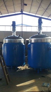 Reactor de Saponificación de Jabón Líquido, Tanque Encamisado <span class=keywords><strong>Koh</strong></span>, Caldera Industrial Química con Agitador, Reactor con Tanque Mezclador - Product Image 2