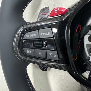 Volante Personalizado de Cuero Completo para BMW G20 330i X3 G01 540i G30 550i X5 G05 G80 M3 G82 M4 <span class=keywords><strong>240i</strong></span> G42 LCI F90 440i M3 M4 M5 - Product Image 2