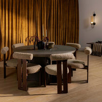 Chaise en bois en caoutchouc de meubles de salle à manger de conception japonaise classique avec des chaises de salle à manger d'hôtel de restaurant commercial de boucle pour des événements