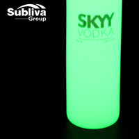 Bouteille de lin fluorescente Vodka 750ml, 10 ml