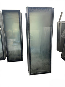 Glass Door Air Double-Temperature Refrigerated Display for Bars Restaurants Store Show Chilled Toppings Fresh Cones Syrups - Product Image 2