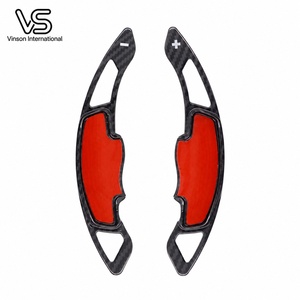 Extensions de palettes de commande ABS aspect carbone pour Honda Accord Spirior Odyssey Avancier CR-V, kit de garnitures de levier de vitesse adhésives, vente en gros pour ateliers - Product Image 1
