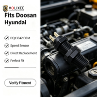 Capteur de vitesse moteur DQ13342 compatible avec les excavatrices Daewoo Doosan Hyundai, capteur magnétique de volant moteur
