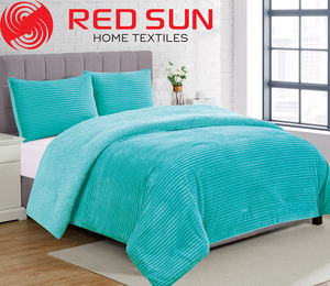 <span class=keywords><strong>Set</strong></span> Selimut Sherpa Timbul Ukuran King/Queen Diskon Besar untuk Pasar Amerika Selatan Desainer Jacquard Selimut Grosir - Product Image 2