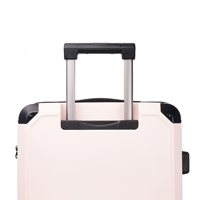 Valise de voyage de grande capacité unisexe épaissie en aluminium à roulettes roulette modèle personnalisable ABS PC matériel