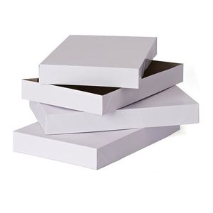 Caja de correo pequeña reciclada con logo y cinta, cajas de regalo - Product Image 4