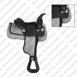 Selle de course d'équipement équestre dernière mode fabriquée en cuir Meilleur vendeur Dressage anglais Selle équestre d'équitation - Product Image 3