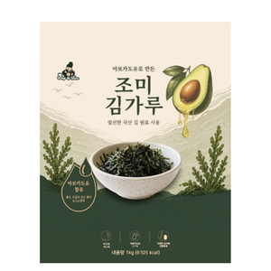 คิงออฟคิม สาหร่ายเกาหลีอบรสชาติต้นตำรับ 1 กก. สาหร่ายแห้งแบบผงในถุง - Product Image 6