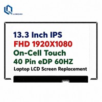 Nouvel écran LCD de remplacement pour ordinateur portable 13,3 pouces FHD IPS LP133WF6-SPK2 40 broches EDP 60Hz tactile intégré pour Latitude 5300 5310 7300 7310