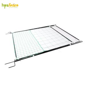 HPS Puerta de Malla Portátil para Aves de Corral, Postes de Acero Inoxidable, Malla de Plástico Verde para Jardín, Valla de Seguridad para Patos y Gansos en Granjas, 105 CM - Product Image 3