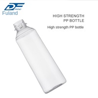 Nouvelle bouteille en plastique à mousse continue haute pression de 200 ml/300 ml/500 ml avec pulvérisation de mousse dense pour détergents et élimination de la graisse