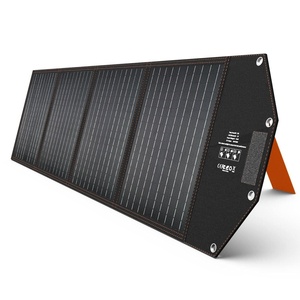 Folding 100 Watt Easy Carry <b>Solar</b> Energy Charger Cell Camping Kit Portable <b>Solar</b> <b>Panel</b> - Product Image 1