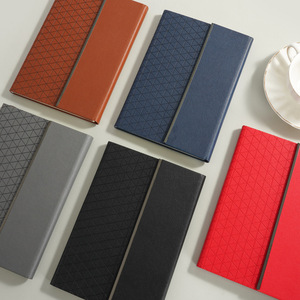 Trang 365 lớn da A4 A5 A6 máy tính xách tay tùy chỉnh lá vàng bìa cứng với Dot in ấn đàn hồi lĩnh vực sữa Tạp Chí - Product Image 6