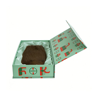 Boîte magnétique personnalisée en carton rigide, emballage de luxe, étui de rangement durable pour accessoires de coiffure, accessoires de mode, utilisation en vente au détail
