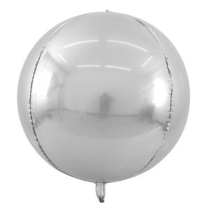 Decorazioni per palloncini <span class=keywords><strong>Orb</strong></span> palloncino rotondo in lamina di elio metallico palloncino globo sfera 4D - Product Image 3