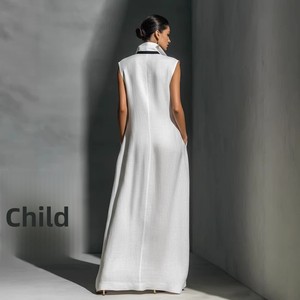Abito Estivo 2026 Nuovo Modello Europeo Americano con Scollo a V Senza Maniche in Poliestere Vestibilità Slim Fantasia Geometrica per E-commerce Transfrontaliero - Product Image 3