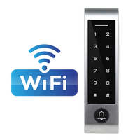Clavier de contrôle d'accès autonome Tuya IP66 étanche de bonne qualité avec lecteur RFID 125 kHz et clavier tactile en option