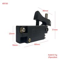 Interrupteur universel série KR65 pour outils électriques pour marteau/piquet électrique KR150 Cuivre et matière plastique durables
