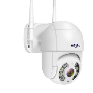 Cámara de Vigilancia WiFi Inalámbrica para Exteriores con Visión Nocturna a Color de 3MP H265, Impermeable, HD, WHD813, Seguimiento Automático de Movimiento, PTZ - Product Image 1