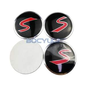 4PCS 56mm Car Wheel Center Hub Cover Emblem Sticker pour <span class=keywords><strong>MINI</strong></span> <span class=keywords><strong>Cooper</strong></span> John Works JCW R56 R50 F56 R52 R53 R55 Exterior Accessories - Product Image 4