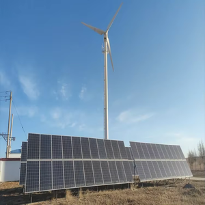 Generador Eólico Horizontal de Imán Tipo 10KW de Marca China, 3 Fases, 120v 220v 240v, Híbrido Eólico Solar - Product Image 3
