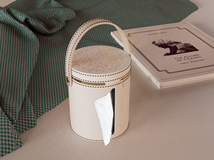 2023 New Design Customized PU Leather Contemporary Car Office <strong>Tissue</strong> <strong>Holder</strong> Creative Living Room Bedroom <strong>Tissue</strong> Boxes - Product Image 6