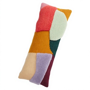 Latest Bohemian Moroccan Pillow Covers <b>Throw</b> Pillow Woven Wool 100% Polyester Filling Zipper Closure Removable Washable Square - Product Image 1