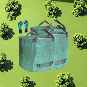 Hot > Selling Modern Style Reusable PP Woven <b>Bag</b> Cross-Border <b>Garden</b> Supplies for Leaf & Branch Collection Cleaning Plant Garbag - Product Image 3