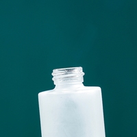 Gesicht Hautpflege Verpackung Glas Tropf flasche Serum 1 Unze 2 Unzen Milchglas ätherisches Öl Bunte Tropf flasche