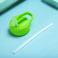 Bouteille d'eau isotherme unisexe de 750 ml à couche unique avec paille, prête à l'emploi transfrontalière, pour sports de plein air, avec bec verseur pratique et respectueuse de l'environnement