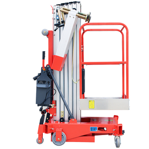 YILU 10m 12m 14m Plataforma de trabajo aéreo eléctrica Mástil vertical móvil Elevador de hombre - Product Image 1