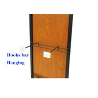 Présentoir double face autoportant pour pantoufles Flip Flop présentoirs en métal pour chaussures suspendues pour magasin de détail