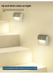 Tối giản Sync-Kích hoạt <span class=keywords><strong>Led</strong></span> Bar-Cảm biến chuyển động trong nhà nhựa bóng Tủ ánh sáng với đa-đơn vị liên kết đèn cạnh giường ngủ - Product Image 2