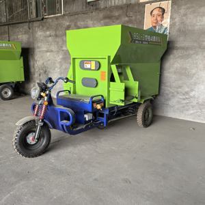 Hot Koop Elektrische Driewieler Voerwagen Tmr Boerderij Veevoer Mengwagen - Product Image 2